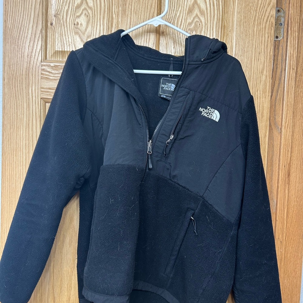 The North Face Black Hooded Fleece Jacket